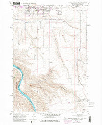 Lewiston Orchards South Idaho Historical topographic map, 1:24000 scale, 7.5 X 7.5 Minute, Year 1958