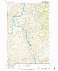 Limekiln Rapids Idaho Historical topographic map, 1:24000 scale, 7.5 X 7.5 Minute, Year 1968