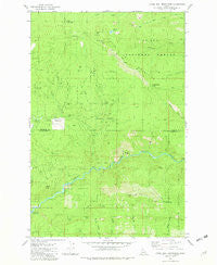 Little Goat Mountains Idaho Historical topographic map, 1:24000 scale, 7.5 X 7.5 Minute, Year 1981