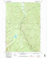 Loon Lake Idaho Historical topographic map, 1:24000 scale, 7.5 X 7.5 Minute, Year 1969