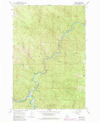 Lowell Idaho Historical topographic map, 1:24000 scale, 7.5 X 7.5 Minute, Year 1966