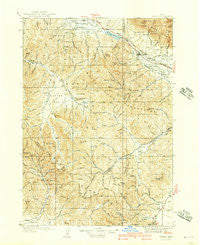 Mackay Idaho Historical topographic map, 1:62500 scale, 15 X 15 Minute, Year 1940