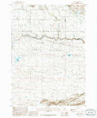 Macon Idaho Historical topographic map, 1:24000 scale, 7.5 X 7.5 Minute, Year 1986