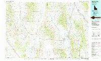 Malad City Idaho Historical topographic map, 1:100000 scale, 30 X 60 Minute, Year 1984