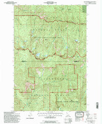 Mallard Peak Idaho Historical topographic map, 1:24000 scale, 7.5 X 7.5 Minute, Year 1994