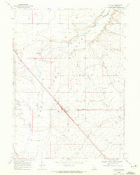 Malta NE Idaho Historical topographic map, 1:24000 scale, 7.5 X 7.5 Minute, Year 1968