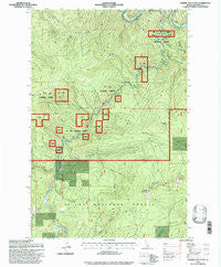 Marble Mountain Idaho Historical topographic map, 1:24000 scale, 7.5 X 7.5 Minute, Year 1995