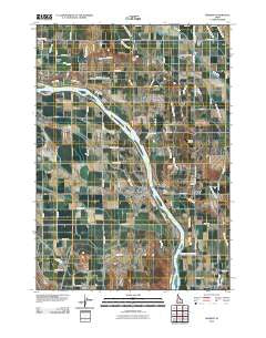 Marsing Idaho Historical topographic map, 1:24000 scale, 7.5 X 7.5 Minute, Year 2010