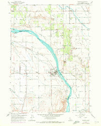 Marsing Idaho Historical topographic map, 1:24000 scale, 7.5 X 7.5 Minute, Year 1958