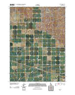 Max Idaho Historical topographic map, 1:24000 scale, 7.5 X 7.5 Minute, Year 2010