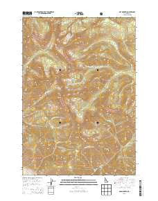 May Mountain Idaho Current topographic map, 1:24000 scale, 7.5 X 7.5 Minute, Year 2013