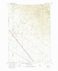 Mayfield Idaho Historical topographic map, 1:62500 scale, 15 X 15 Minute, Year 1960
