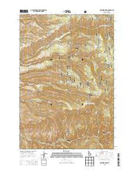 McKinzie Creek Idaho Current topographic map, 1:24000 scale, 7.5 X 7.5 Minute, Year 2013