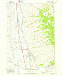 Mc Cammon Idaho Historical topographic map, 1:24000 scale, 7.5 X 7.5 Minute, Year 1968