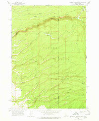 Mc Renolds Reservoir Idaho Historical topographic map, 1:24000 scale, 7.5 X 7.5 Minute, Year 1965