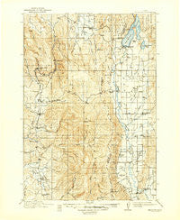 Meadows Idaho Historical topographic map, 1:125000 scale, 30 X 30 Minute, Year 1911