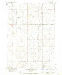 Melba Idaho Historical topographic map, 1:24000 scale, 7.5 X 7.5 Minute, Year 1958
