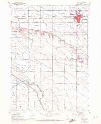 Meridian Idaho Historical topographic map, 1:24000 scale, 7.5 X 7.5 Minute, Year 1953