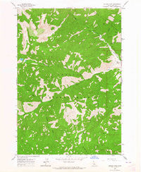 Meyers Cove Idaho Historical topographic map, 1:24000 scale, 7.5 X 7.5 Minute, Year 1963