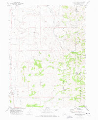 Michaud Creek Idaho Historical topographic map, 1:24000 scale, 7.5 X 7.5 Minute, Year 1971