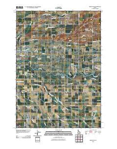 Middleton Idaho Historical topographic map, 1:24000 scale, 7.5 X 7.5 Minute, Year 2010