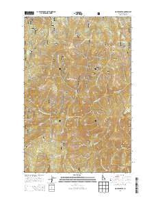 Montana Peak Idaho Current topographic map, 1:24000 scale, 7.5 X 7.5 Minute, Year 2013