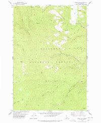 Moose Butte Idaho Historical topographic map, 1:24000 scale, 7.5 X 7.5 Minute, Year 1978