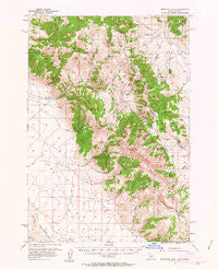 Morrison Lake Montana Historical topographic map, 1:62500 scale, 15 X 15 Minute, Year 1956