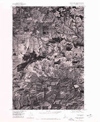 Moscow East Idaho Historical topographic map, 1:24000 scale, 7.5 X 7.5 Minute, Year 1975
