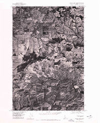 Moscow East Idaho Historical topographic map, 1:24000 scale, 7.5 X 7.5 Minute, Year 1975