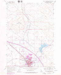 Mountain Home North Idaho Historical topographic map, 1:24000 scale, 7.5 X 7.5 Minute, Year 1956