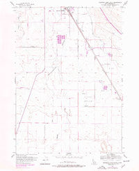 Mountain Home South Idaho Historical topographic map, 1:24000 scale, 7.5 X 7.5 Minute, Year 1956