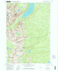 Mt Cramer Idaho Historical topographic map, 1:24000 scale, 7.5 X 7.5 Minute, Year 1963