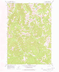 Mt Jordan Idaho Historical topographic map, 1:24000 scale, 7.5 X 7.5 Minute, Year 1964
