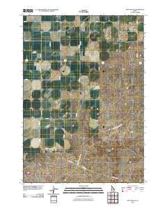 Mud Lake SE Idaho Historical topographic map, 1:24000 scale, 7.5 X 7.5 Minute, Year 2010