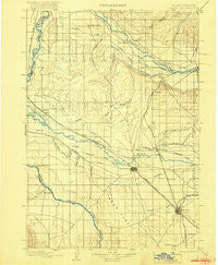 Nampa Idaho Historical topographic map, 1:125000 scale, 30 X 30 Minute, Year 1898