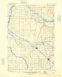 Nampa Idaho Historical topographic map, 1:125000 scale, 30 X 30 Minute, Year 1898