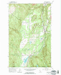 Naples Idaho Historical topographic map, 1:24000 scale, 7.5 X 7.5 Minute, Year 1965