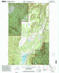 Naples Idaho Historical topographic map, 1:24000 scale, 7.5 X 7.5 Minute, Year 1996