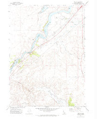 Neeley Idaho Historical topographic map, 1:24000 scale, 7.5 X 7.5 Minute, Year 1971