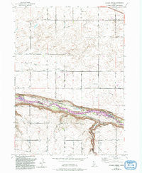 Niagara Springs Idaho Historical topographic map, 1:24000 scale, 7.5 X 7.5 Minute, Year 1979