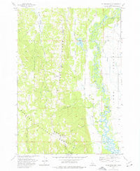 No Business Mtn Idaho Historical topographic map, 1:24000 scale, 7.5 X 7.5 Minute, Year 1973