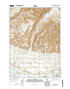 Northwest Emmett Idaho Current topographic map, 1:24000 scale, 7.5 X 7.5 Minute, Year 2013