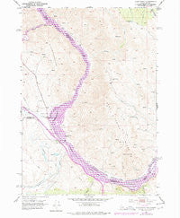 Olds Ferry Idaho Historical topographic map, 1:24000 scale, 7.5 X 7.5 Minute, Year 1952