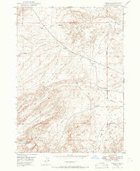 Oreana Idaho Historical topographic map, 1:24000 scale, 7.5 X 7.5 Minute, Year 1949