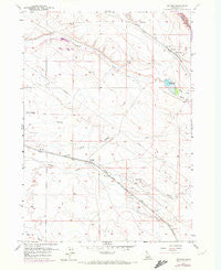 Owyhee Idaho Historical topographic map, 1:24000 scale, 7.5 X 7.5 Minute, Year 1957