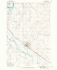 Parma Idaho Historical topographic map, 1:24000 scale, 7.5 X 7.5 Minute, Year 1965