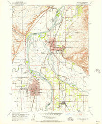 Payette Idaho Historical topographic map, 1:24000 scale, 7.5 X 7.5 Minute, Year 1951