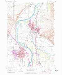 Payette Idaho Historical topographic map, 1:24000 scale, 7.5 X 7.5 Minute, Year 1951