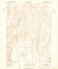 Pence Butte Idaho Historical topographic map, 1:24000 scale, 7.5 X 7.5 Minute, Year 1949